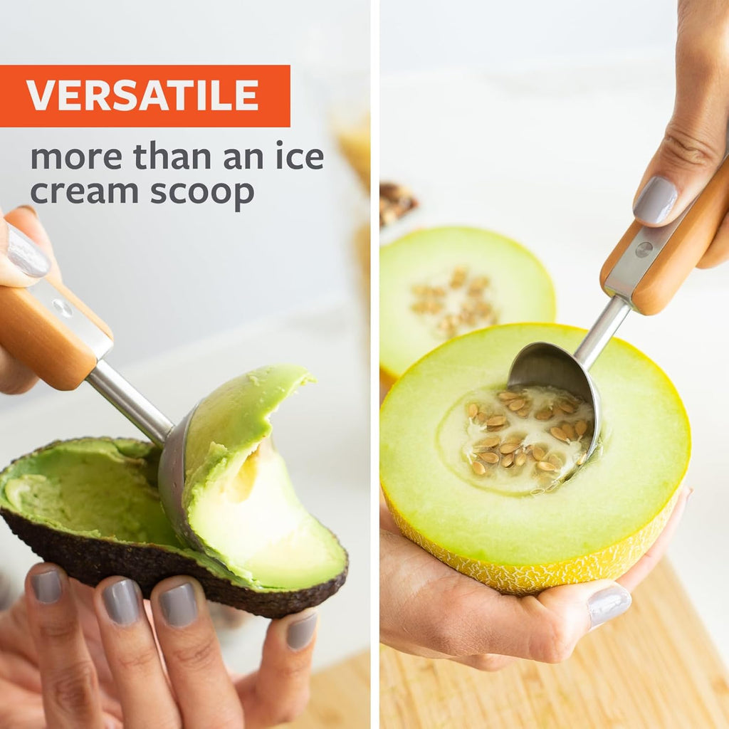 Full Circle The Baller, Stainless Steel Ice Cream Scoop